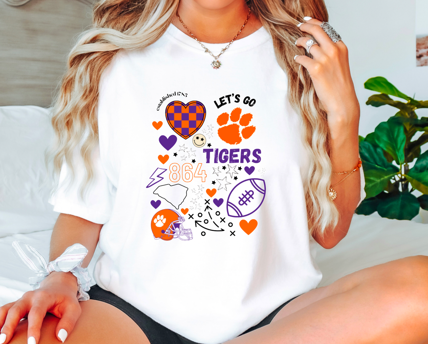 Retro Clemson Tigers Graphic Tee