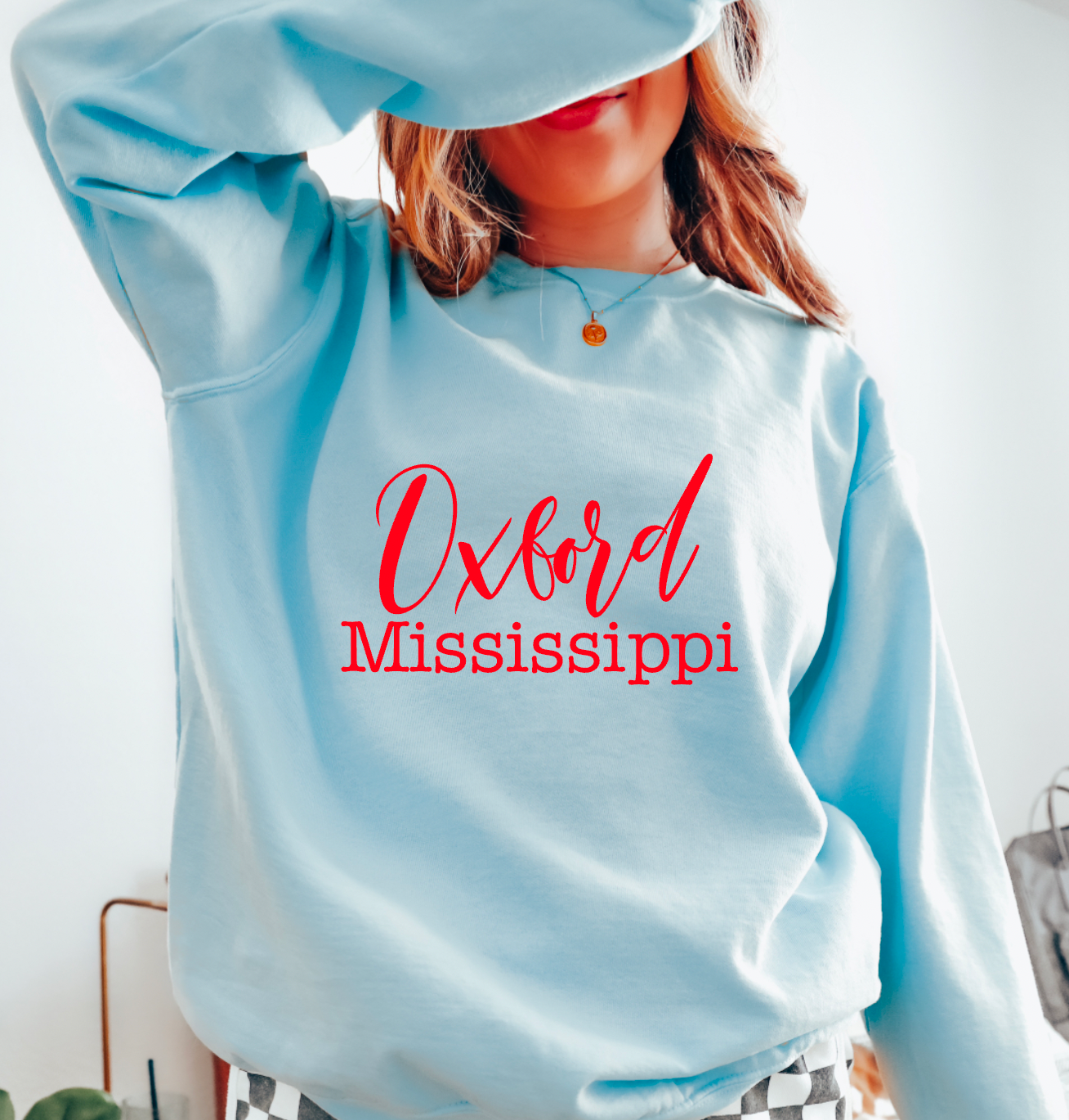 Oxford Mississippi Comfort Colors Sweatshirt Ole Miss Tees