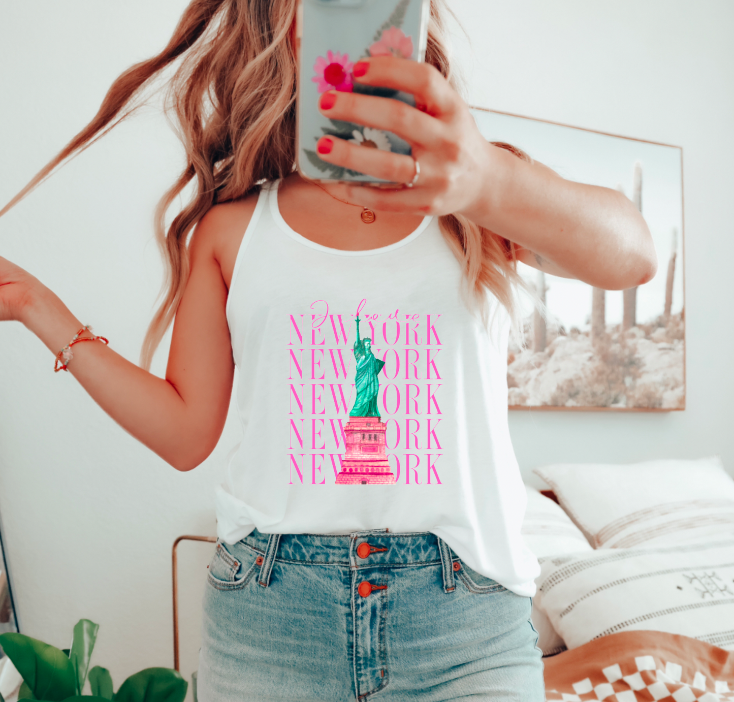 Preppy New York City Tank Top