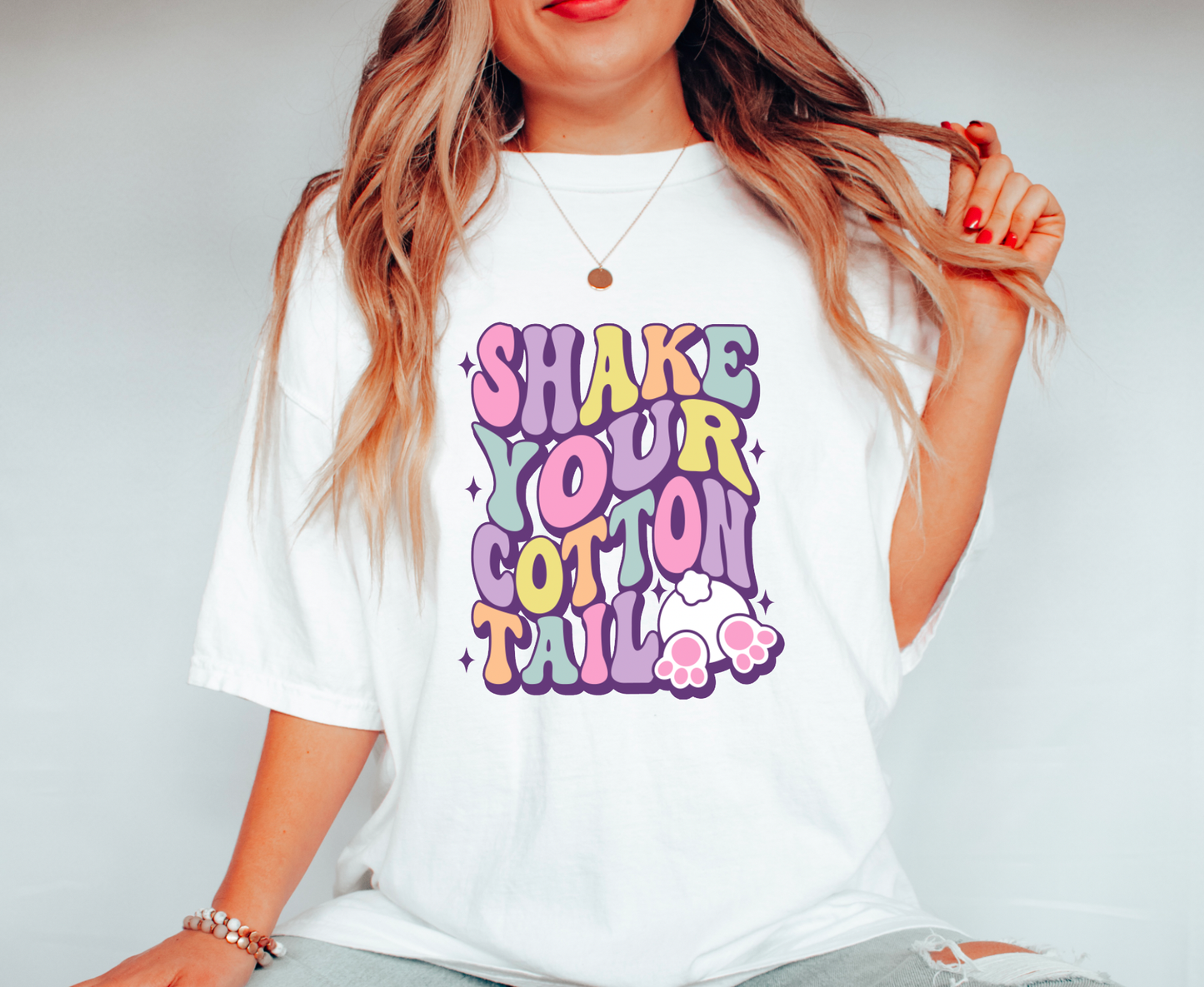 Shake Your Cotton Tail Gildan T-Shirt Easter Tees