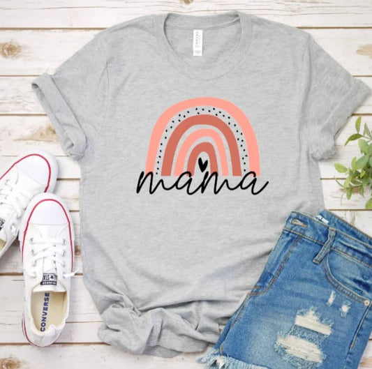 Mama Rainbow Tee