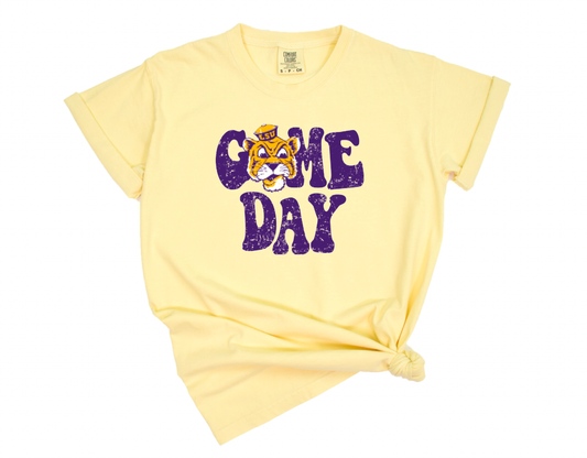 LSU Tigers Game Day Comfort Colors Tee LSU Tigers Tees