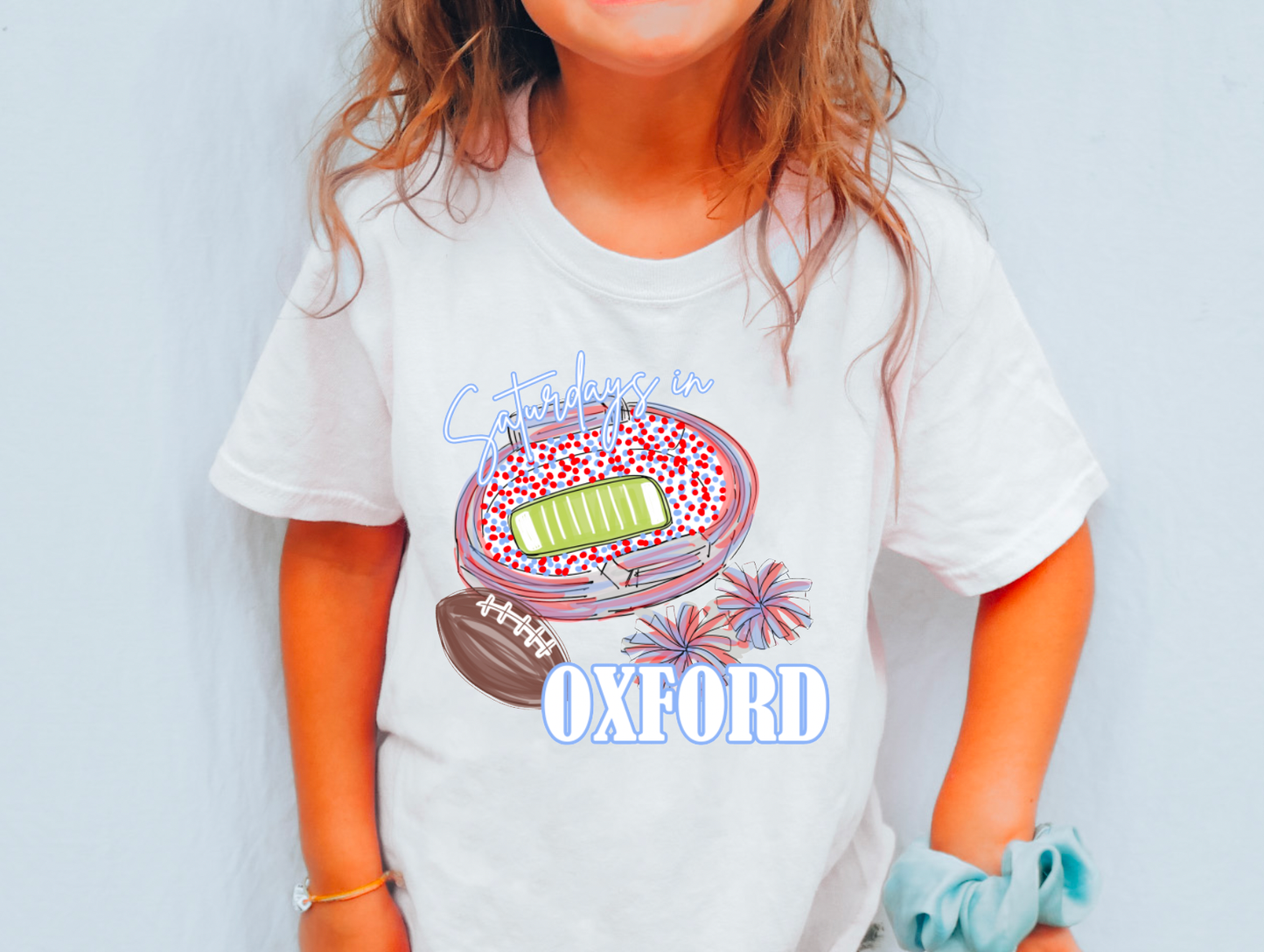YOUTH Saturday’s In Oxford Graphic Tee Ole Miss Kids 