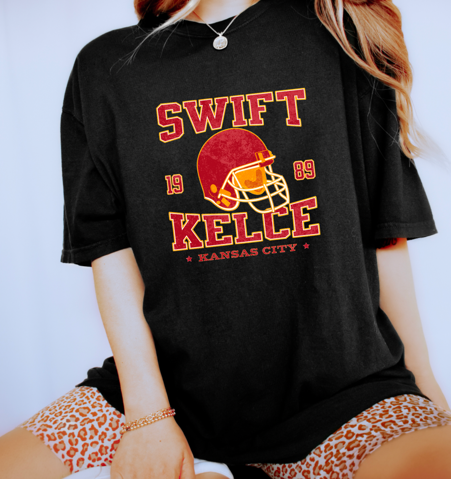 Taylor Swift Kelce Kansas City Comfort Colors Tee