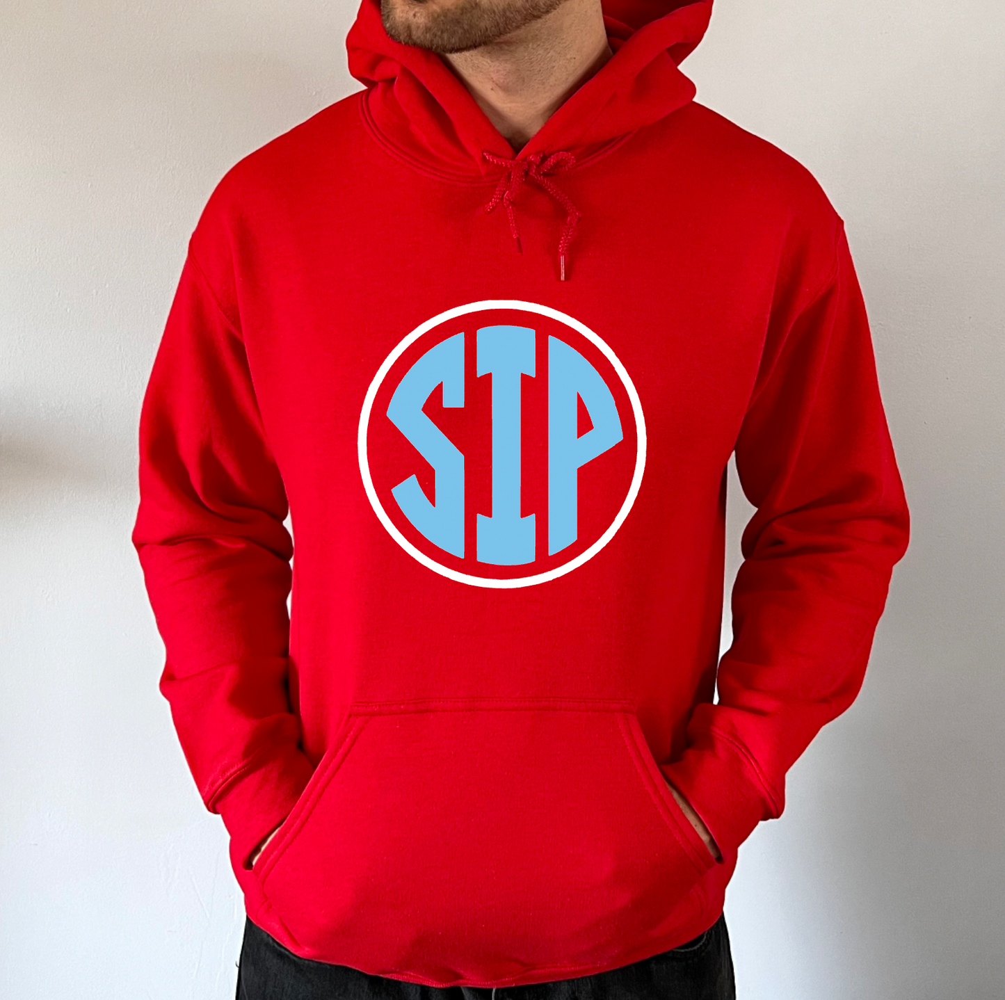 Ole Miss Sip Circle Gildan Hoodie