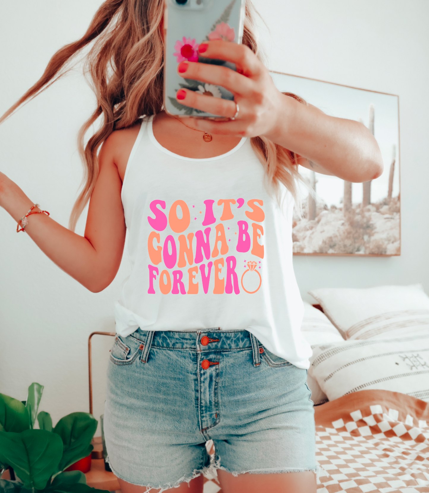 So It's Gonna Be Forever Bride Tank Top Taylor Swift