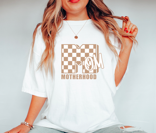 Motherhood Checker Gildan Tee