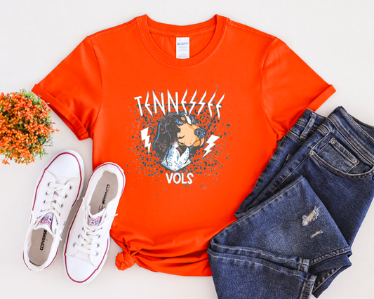 Tennessee Vols Football Rocker Graphic Tee