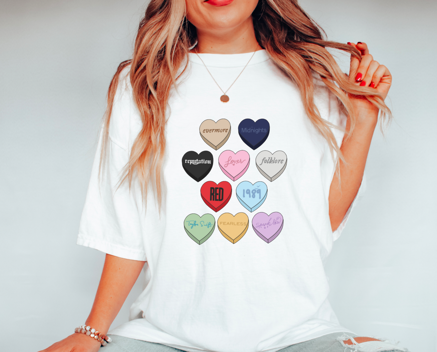 Conversation Hearts Era Tour Gildan Tee