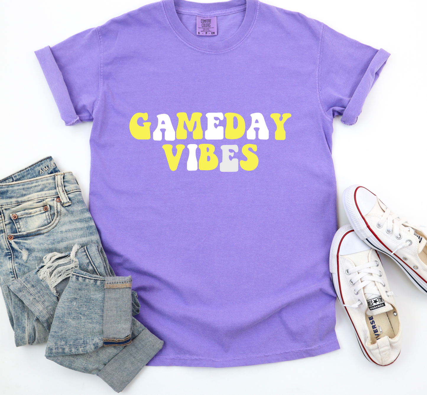 Gameday Vibes Louisiana Graphic Tee | T-Shirts