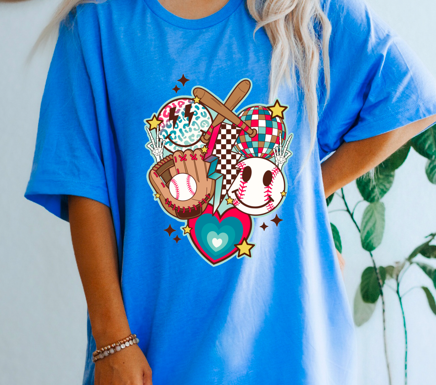 Retro Baseball Bella Canvas T-Shirt