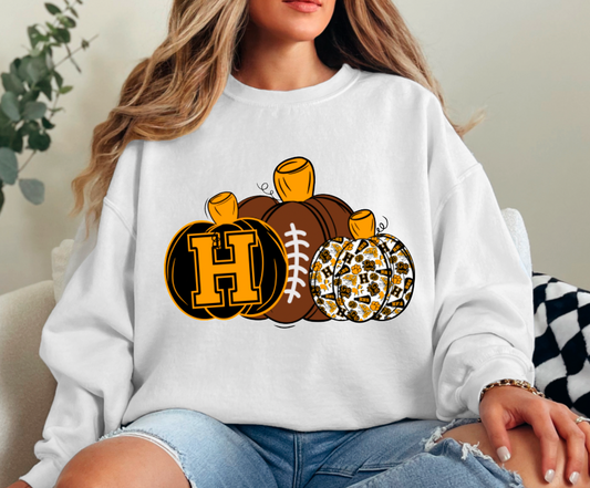 Hernando Tigers Fall Pumpkins Sweatshirt