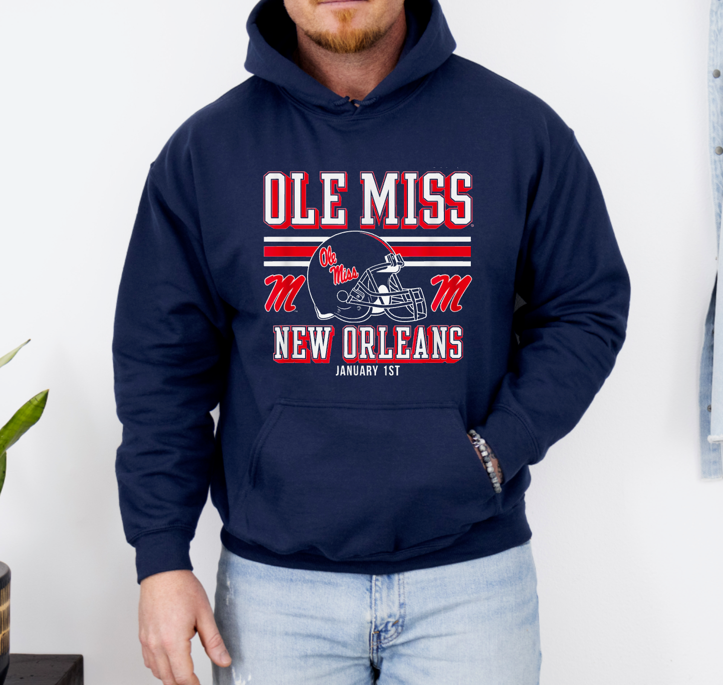 Ole Miss College Football Playoff New Orleans Hoodie 