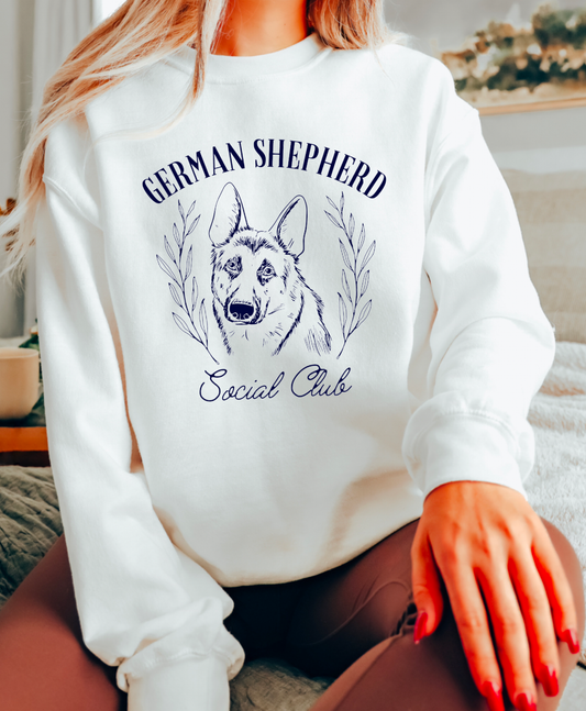 German Shepherd Social Club Sweatshirt Women's T-Shirt