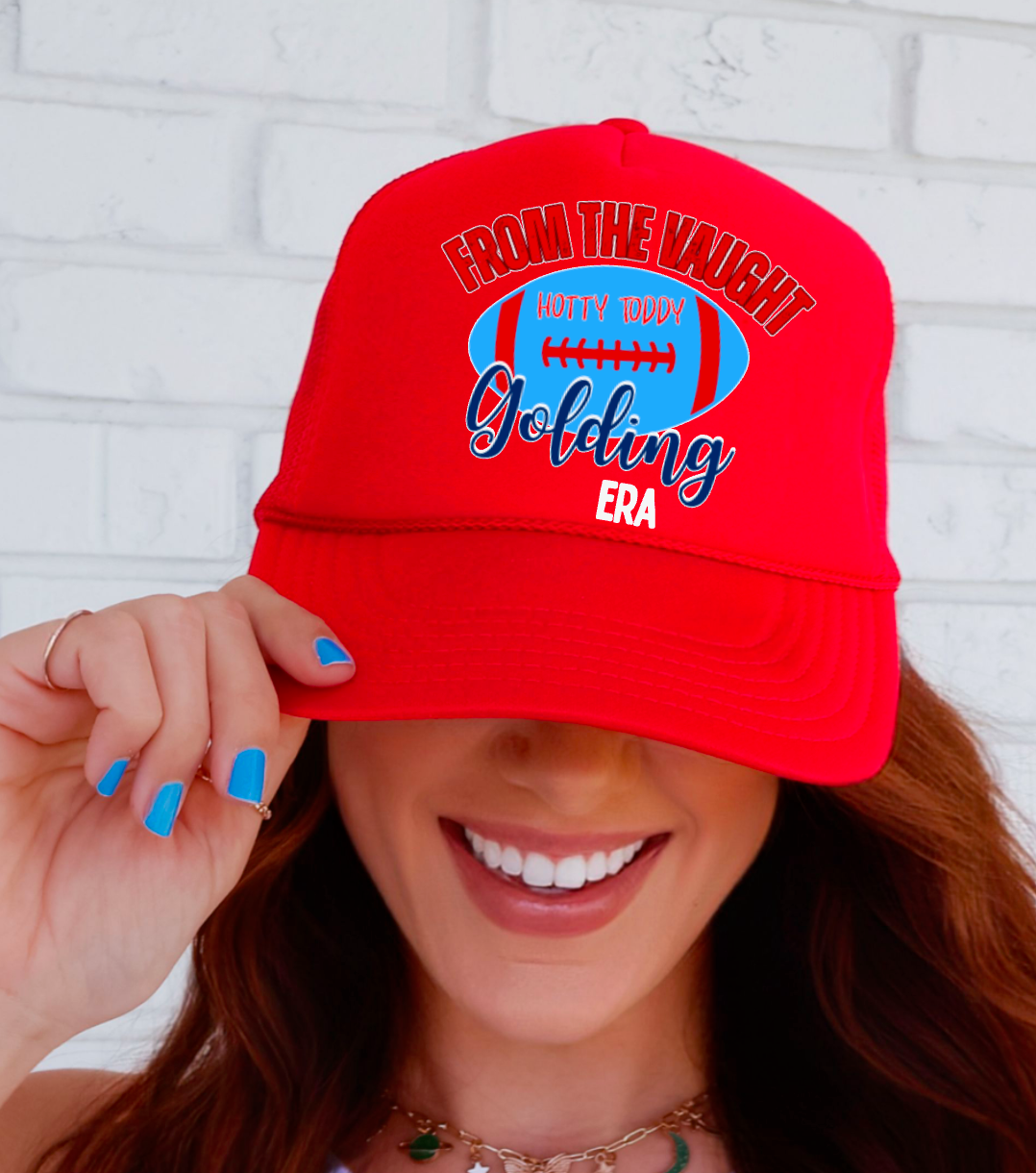 From The Vaught Golding Era Trucker Hat Ole Miss Rebels 
