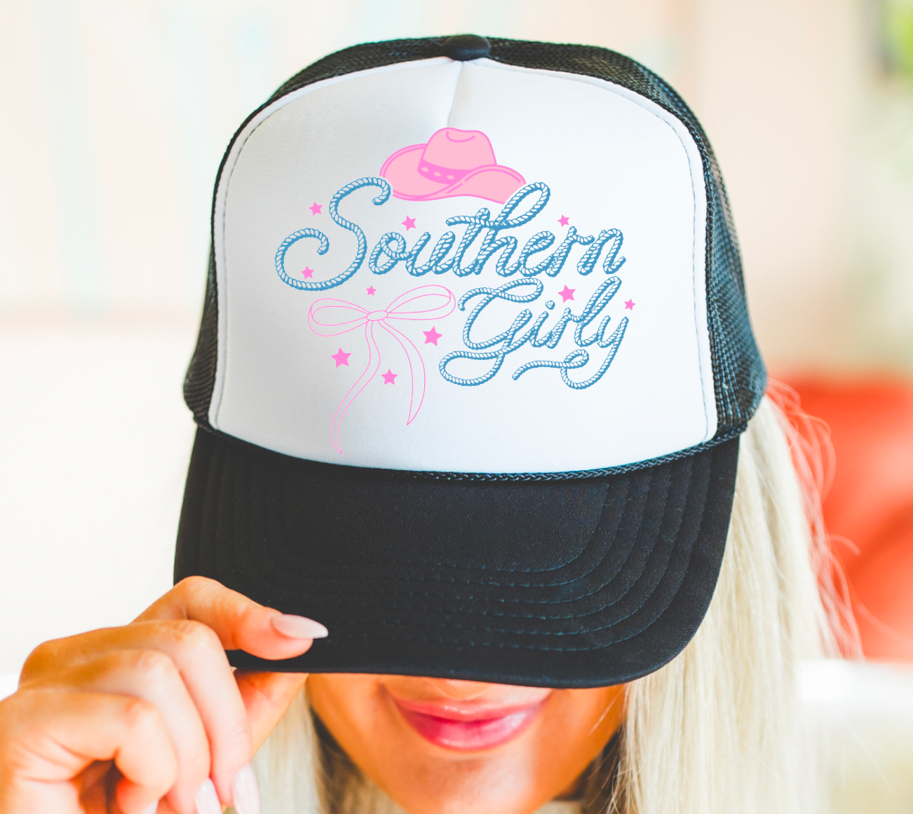 Coquette Southern Girly Trucker Hat | Southern | Western