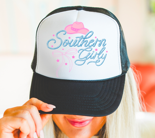 Coquette Southern Girly Trucker Hat | Southern | Western