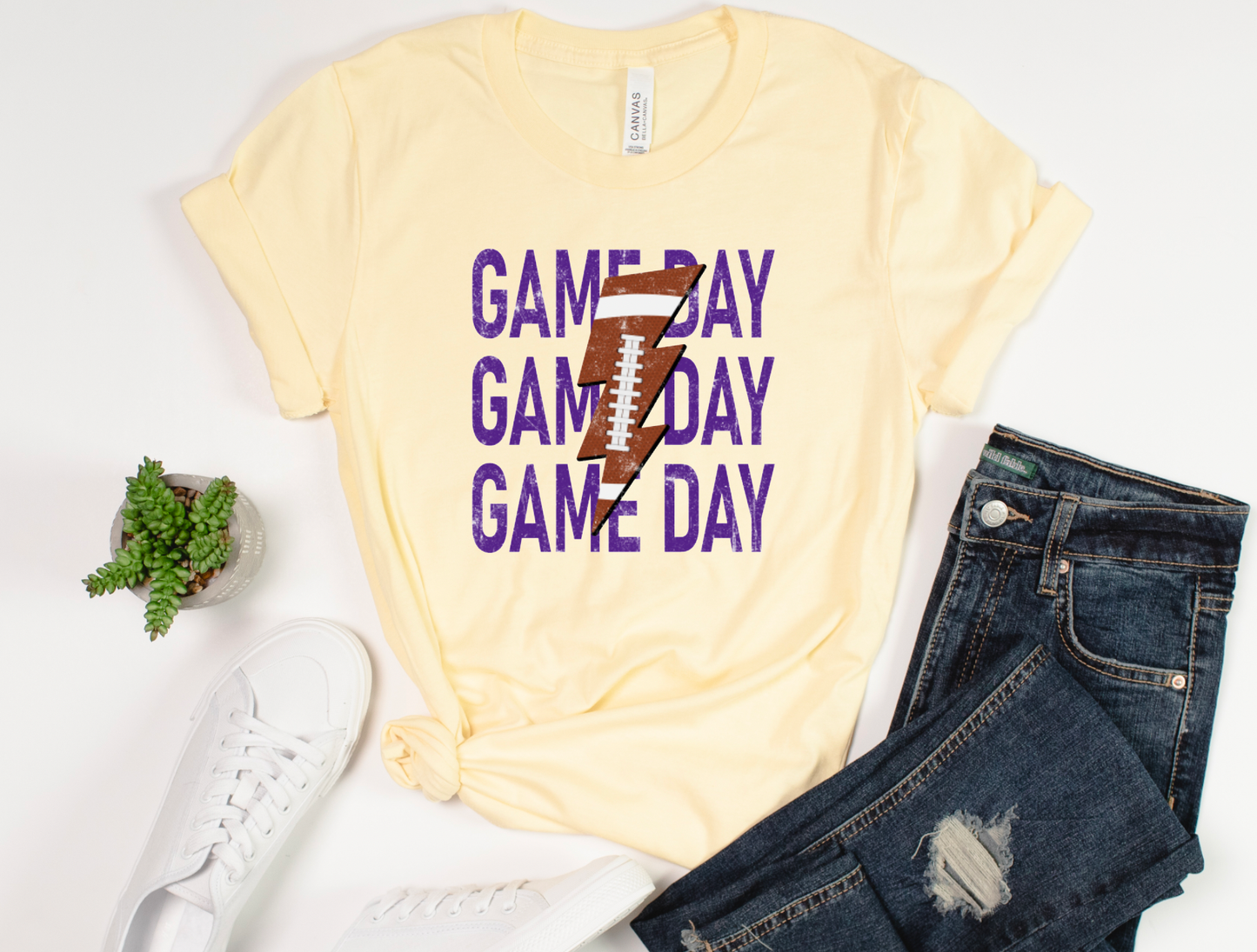 Louisiana Football Game Day Graphic Tee | Football T-Shirts