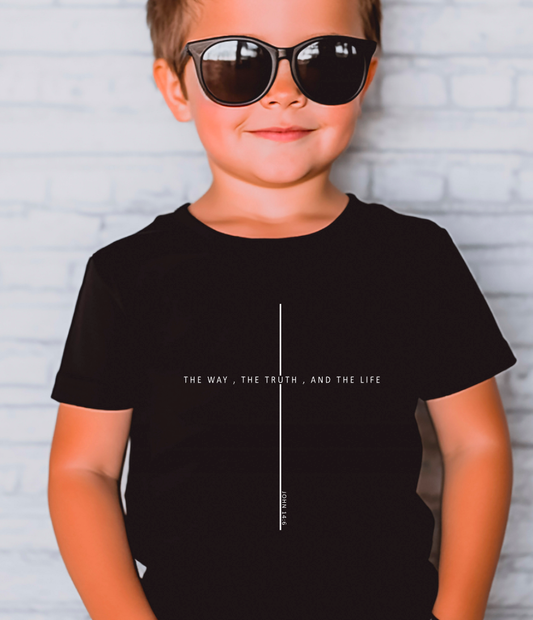 YOUTH The Way The Truth & The Life Tee Faith            