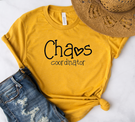 Chaos Coordinator Graphic Tee