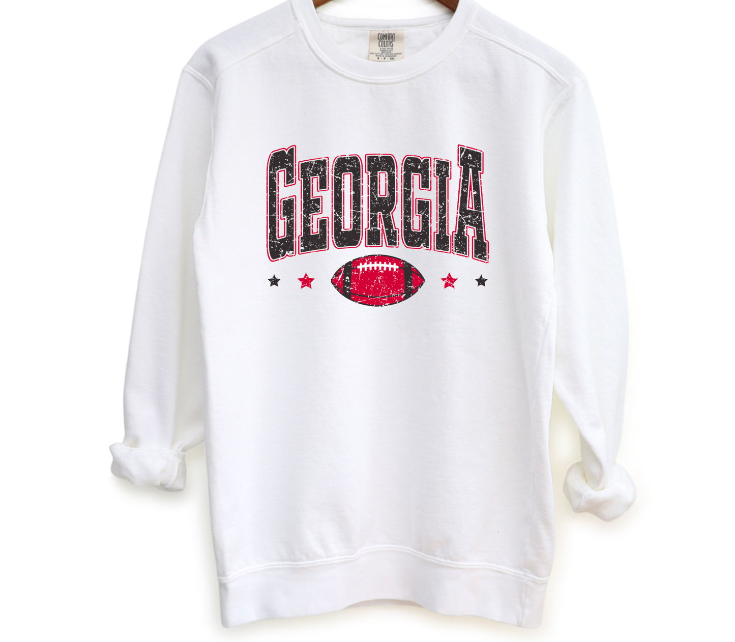 Georgia Bulldogs Football Sweatshirt Football Tees