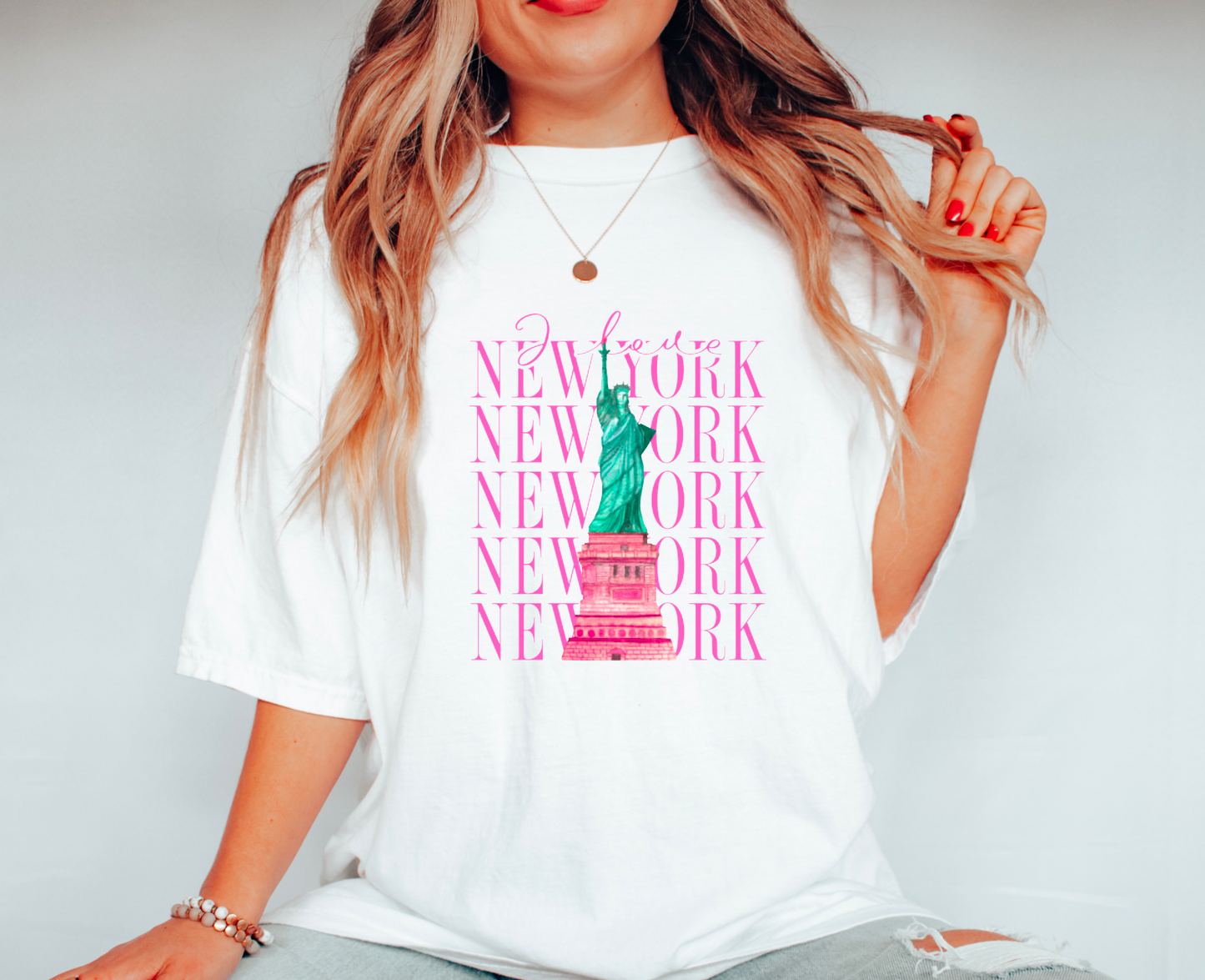 Preppy New York City Gildan T-Shirt