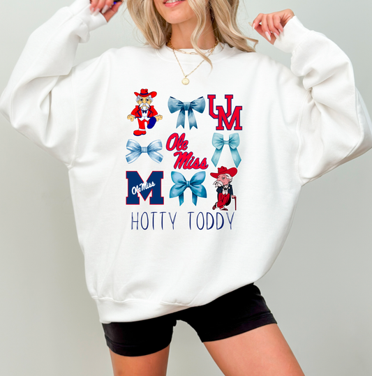 Ole Miss Coquette Sweatshirt Football