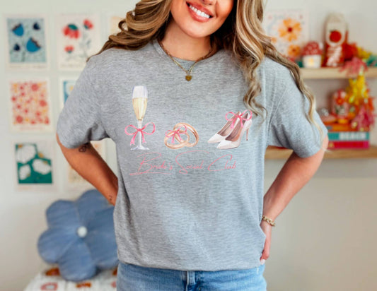 Preppy Bride Social Club Graphic Tee Wedding Bachelorette