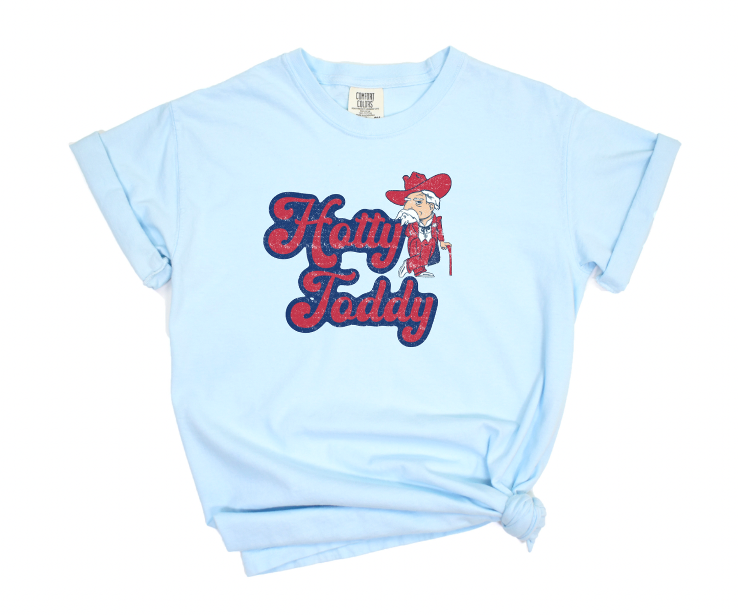 Powder Blue Hotty Toddy Comfort Colors Tee