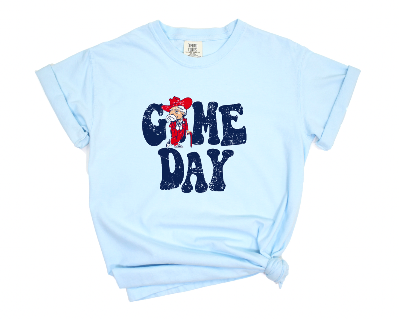 Ole Miss Rebels Game Day Comfort Colors Tee