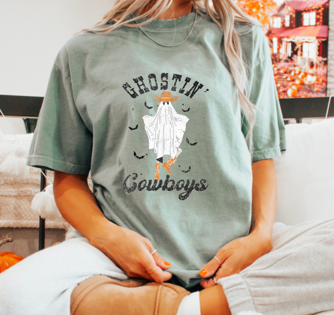 Ghostin Cowboys Graphic Tee Fall Tees
