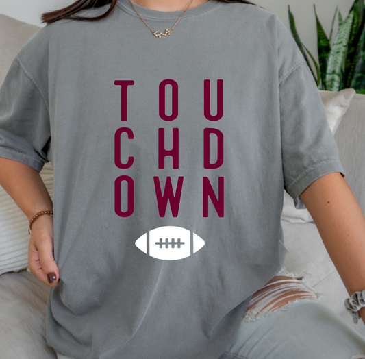 Mississippi Football Comfort Colors Tee