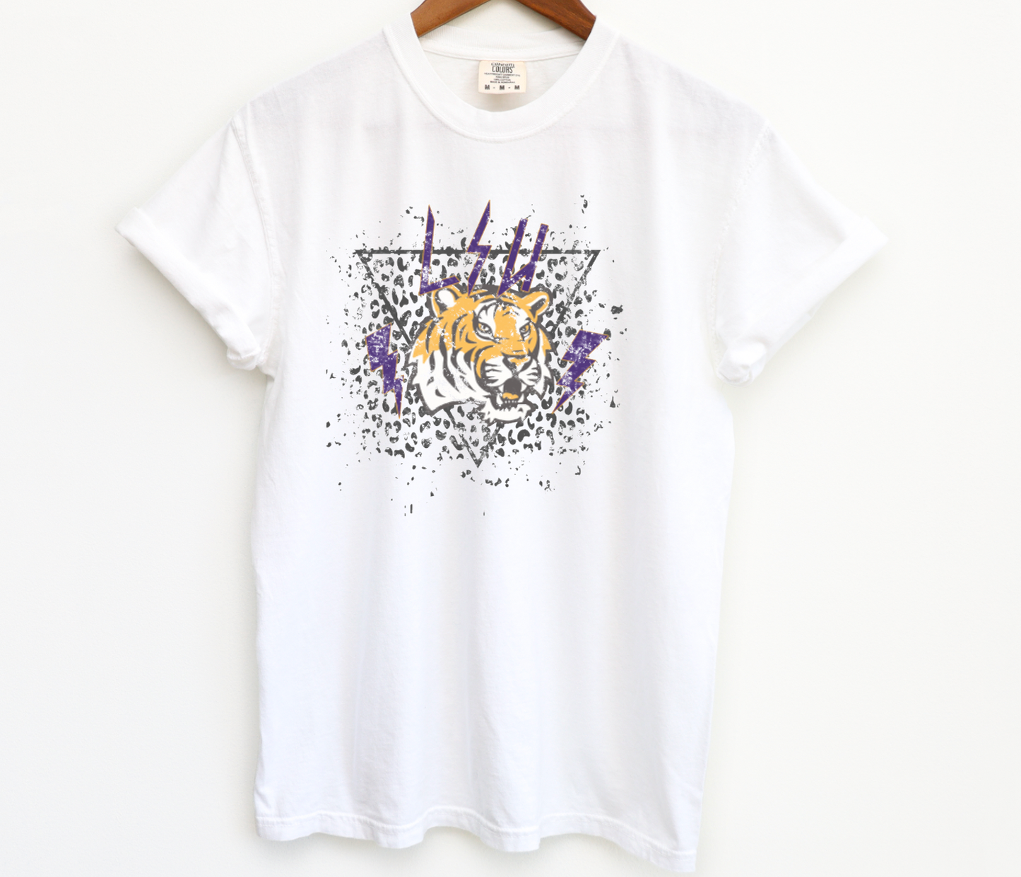 LSU Tigers Game Day Rocker Comfort Colors Tee