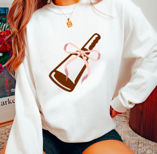 Coquette Football Sweatshirt