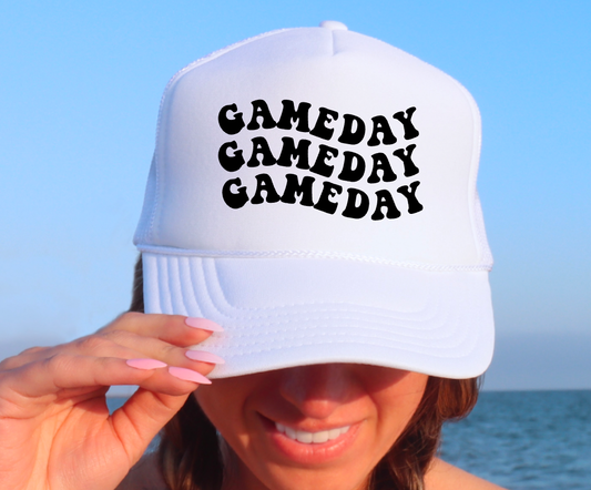 Retro Gameday Stacked Baseball Cap