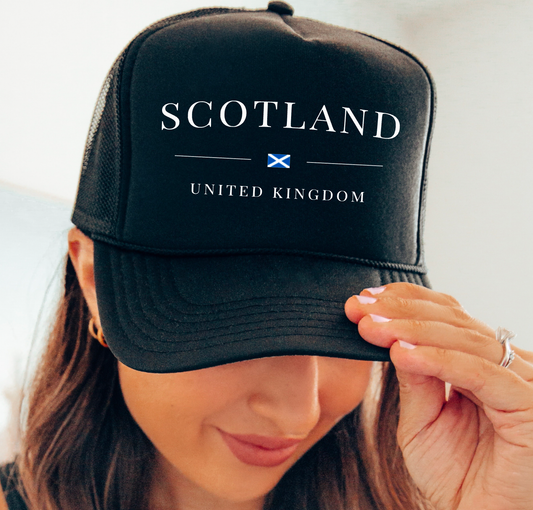 Scotland Trucker Hat | Scotland | Preppy