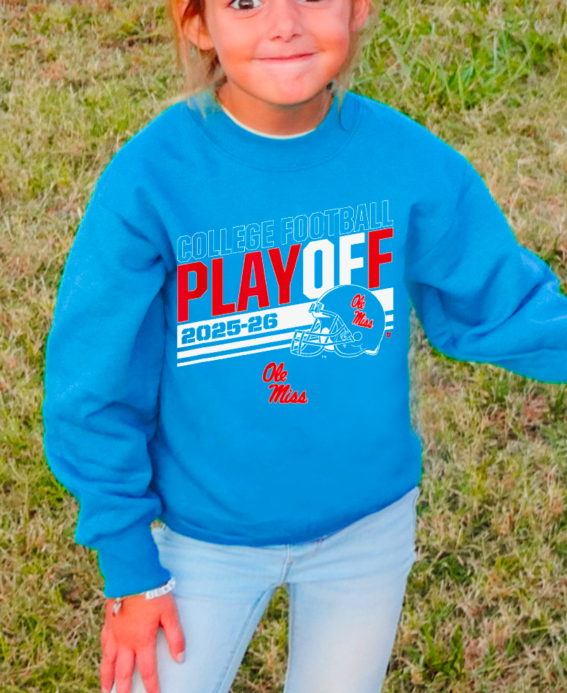 YOUTH Ole Miss College Football Playoff Sweatshirt  