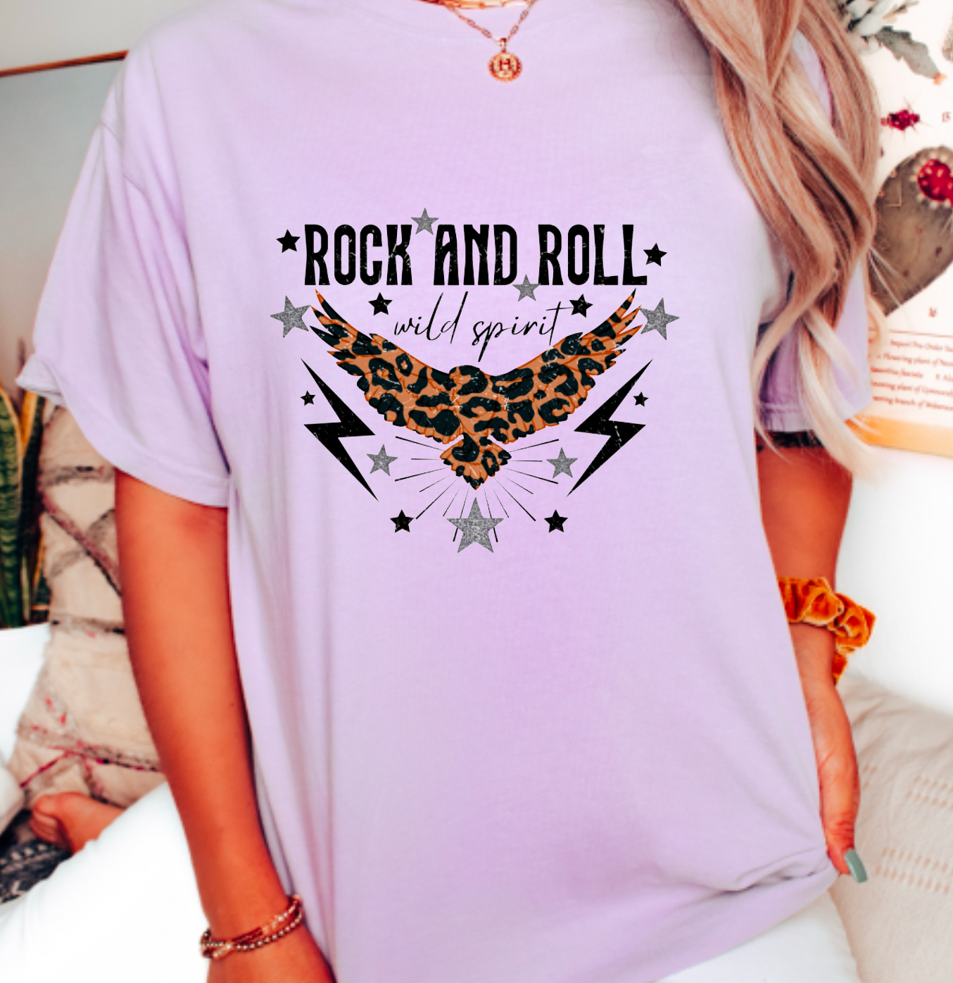 Rock & Roll Comfort Colors Tee