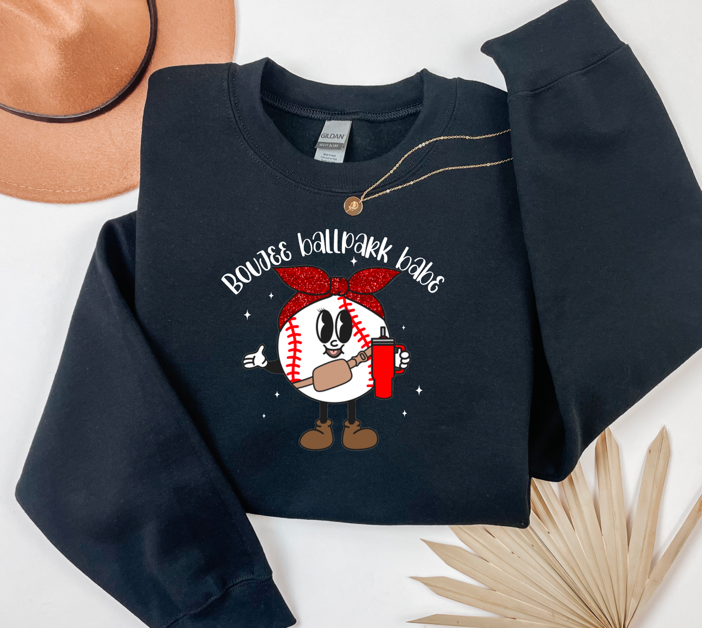 Boujee Baseball Babe Sweatshirt | Baseball | Preppy