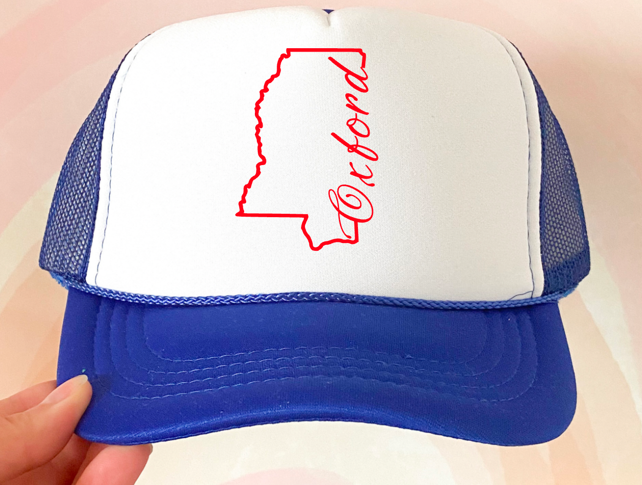Oxford Baseball Cap Ole Miss Rebels