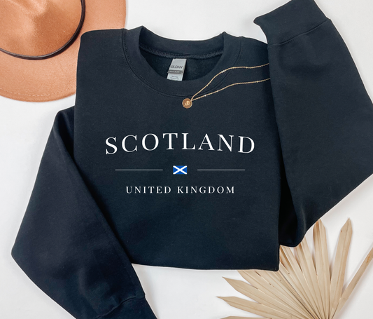 Scotland Graphic Sweatshirt | Scotland | Preppy