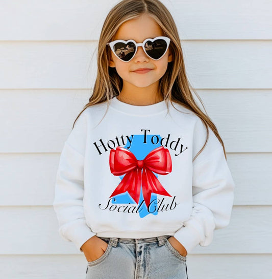 YOUTH Hotty Toddy Social Club Sweatshirt Ole Miss Rebels