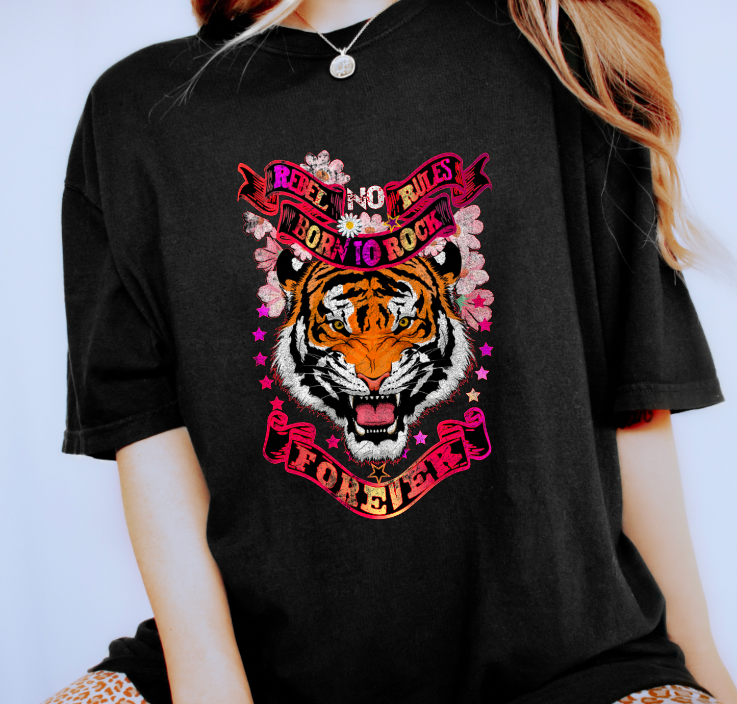 Born To Rock Rock and Roll Graphic Tee