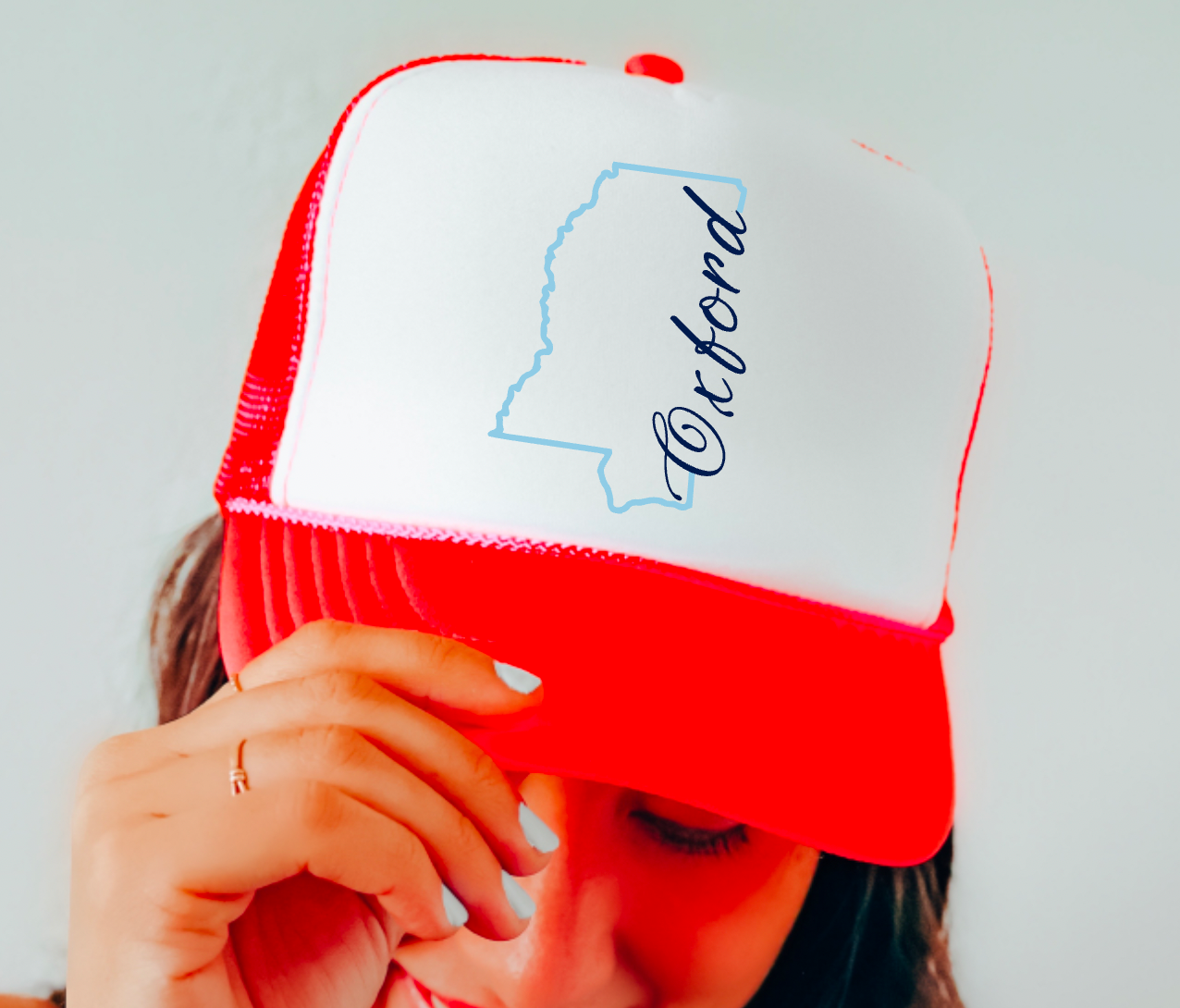 Oxford Baseball Cap Ole Miss Rebels