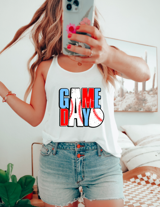 Ole Miss Rebels Baseball Game Day Tank Top | Ole Miss