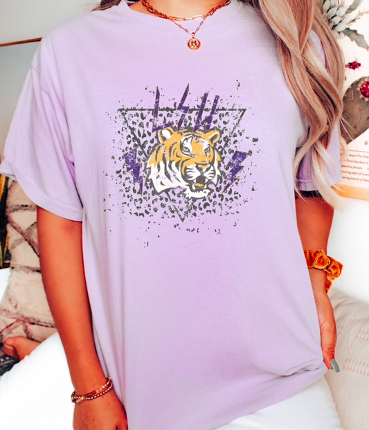 LSU Tigers Game Day Rocker Comfort Colors Tee