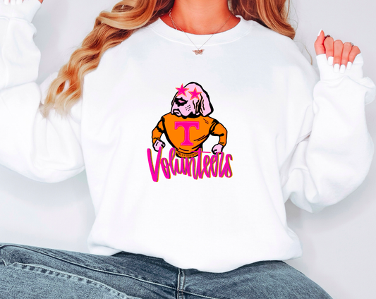 Preppy Tennessee Volunteers Mascot Sweatshirt