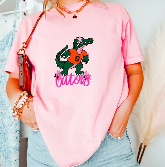 Preppy Florida Gators Comfort Colors Tee