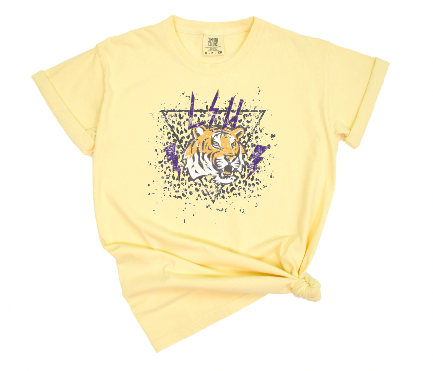 LSU Tigers Game Day Rocker Comfort Colors Tee