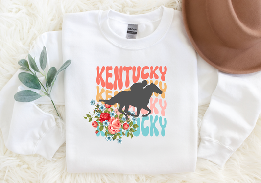 Retro Kentucky Derby Sweatshirt | Kentucky Derby